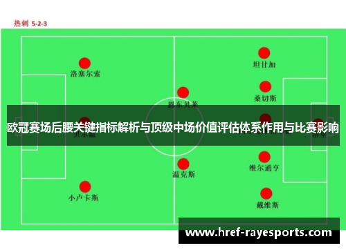 欧冠赛场后腰关键指标解析与顶级中场价值评估体系作用与比赛影响